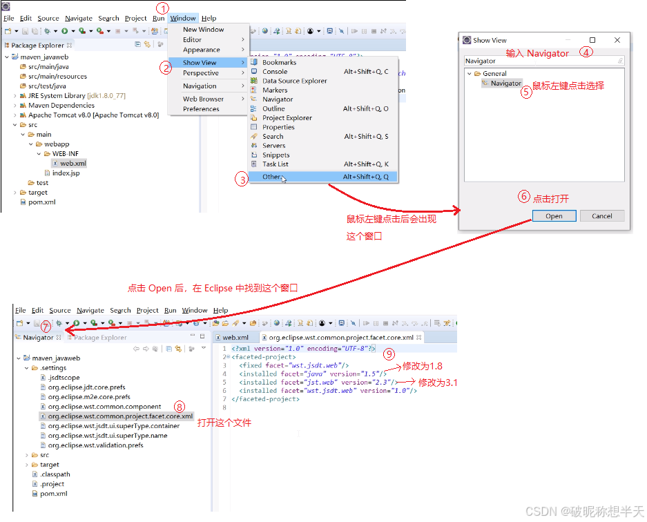 怎样使用Eclipse创建Maven的Java WEB 项目
